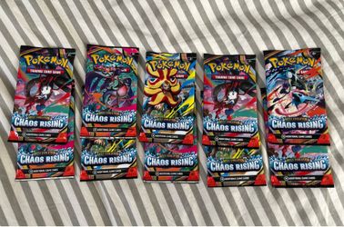 Chaos Rising Booster Packs - 10 Total - $60 Firm