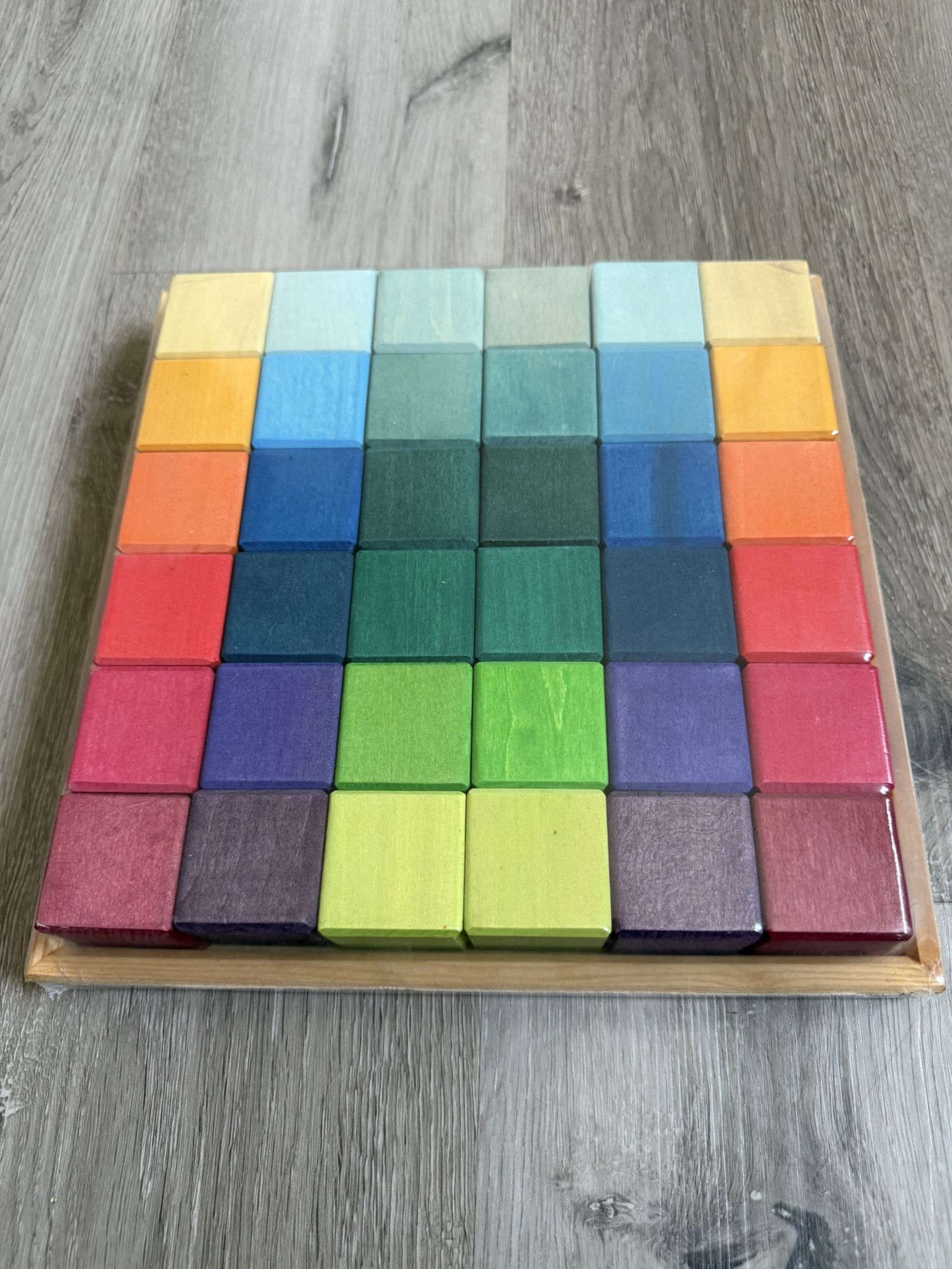 Grimm’s Mosaic Squares 36 pieces wooden toys