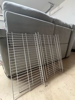 Shelves-12 white steel wire - Closet Maid brand