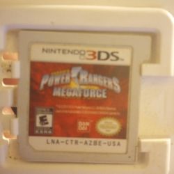 Nintendo 3DS Power Rangers Megaforce Game