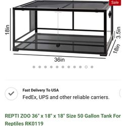 Repti Zoo (Knock Down) 36x18x18