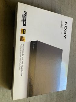 Sony ultra HD Blu-ray/DVD Player