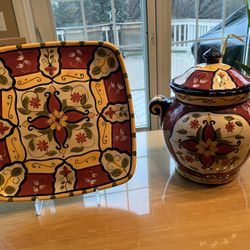 Hand Painted Earthenware 