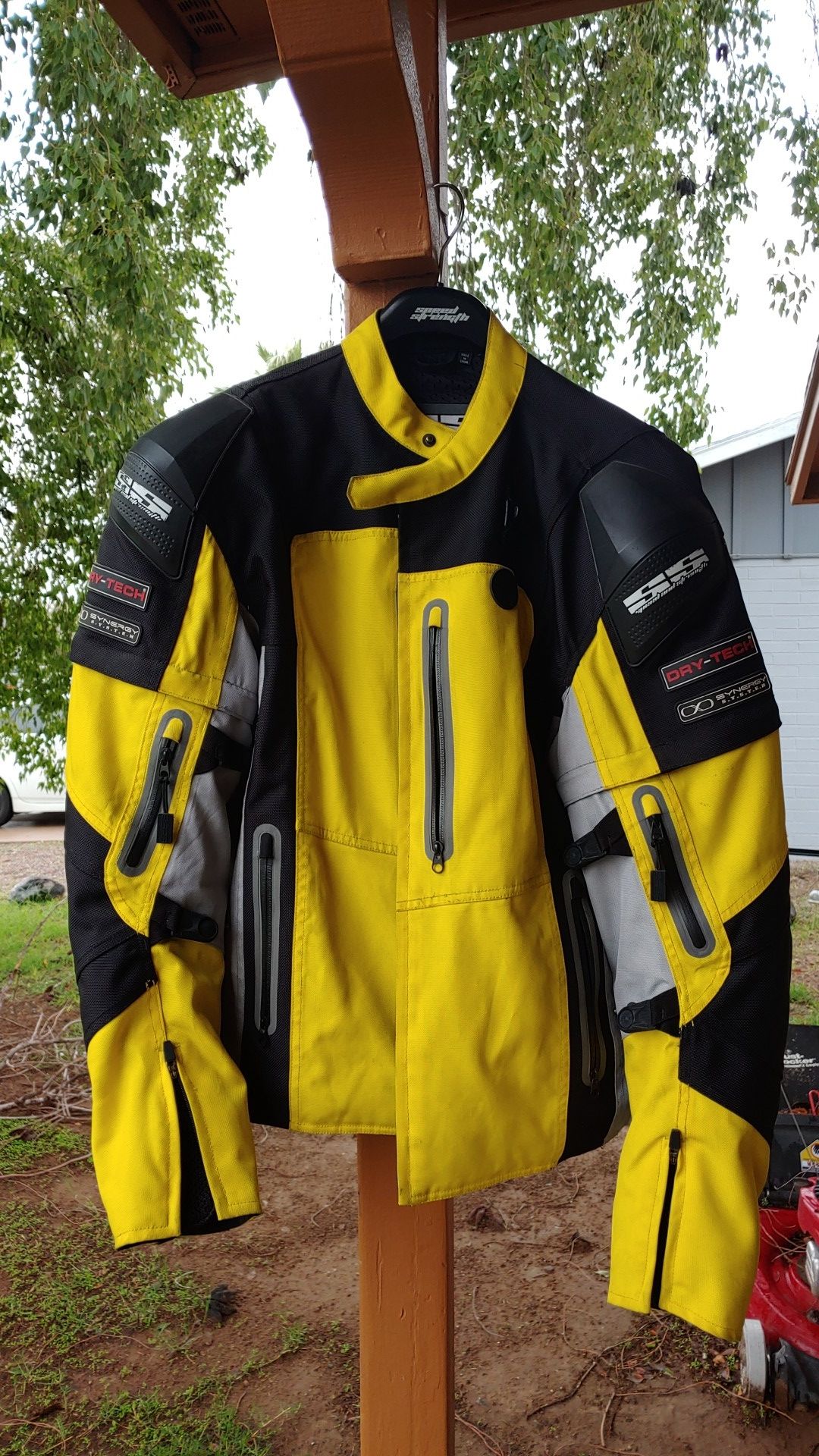 Speed and Strength Storm Proof Motorcycle Jacket - XL/L