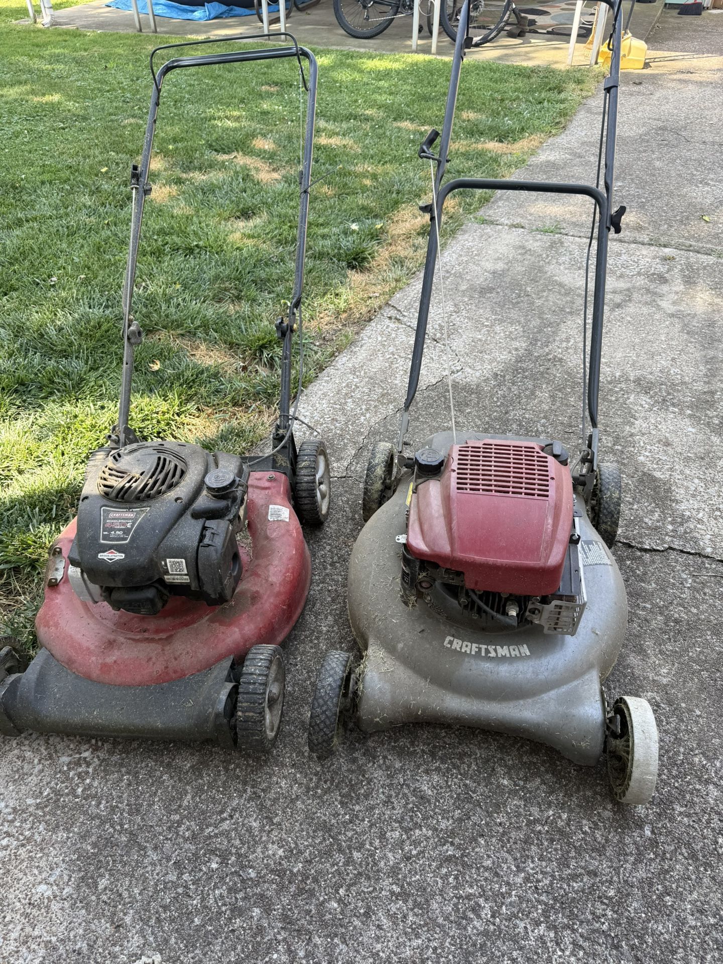Craftsman lawnmowers
