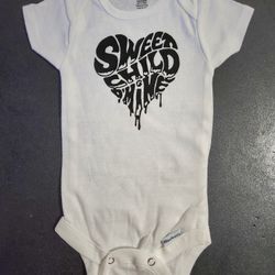 Guns N' Roses Baby Band Onesie Onepiece Bodysuit 0-3 Months Brand New