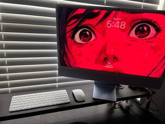 Apple iMac All-in-One + Desk + Office Chair — Complete Office Setup