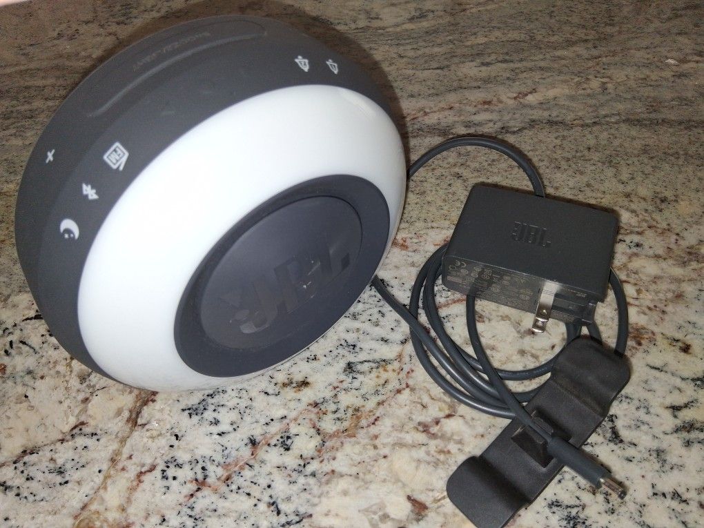 JBL Bluetooth Clock Radio New With Charger $79 Very Firm
