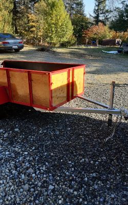 1985 Utility Trailer Full Restoration. 