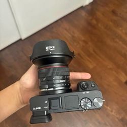 Sony a6400 with lens