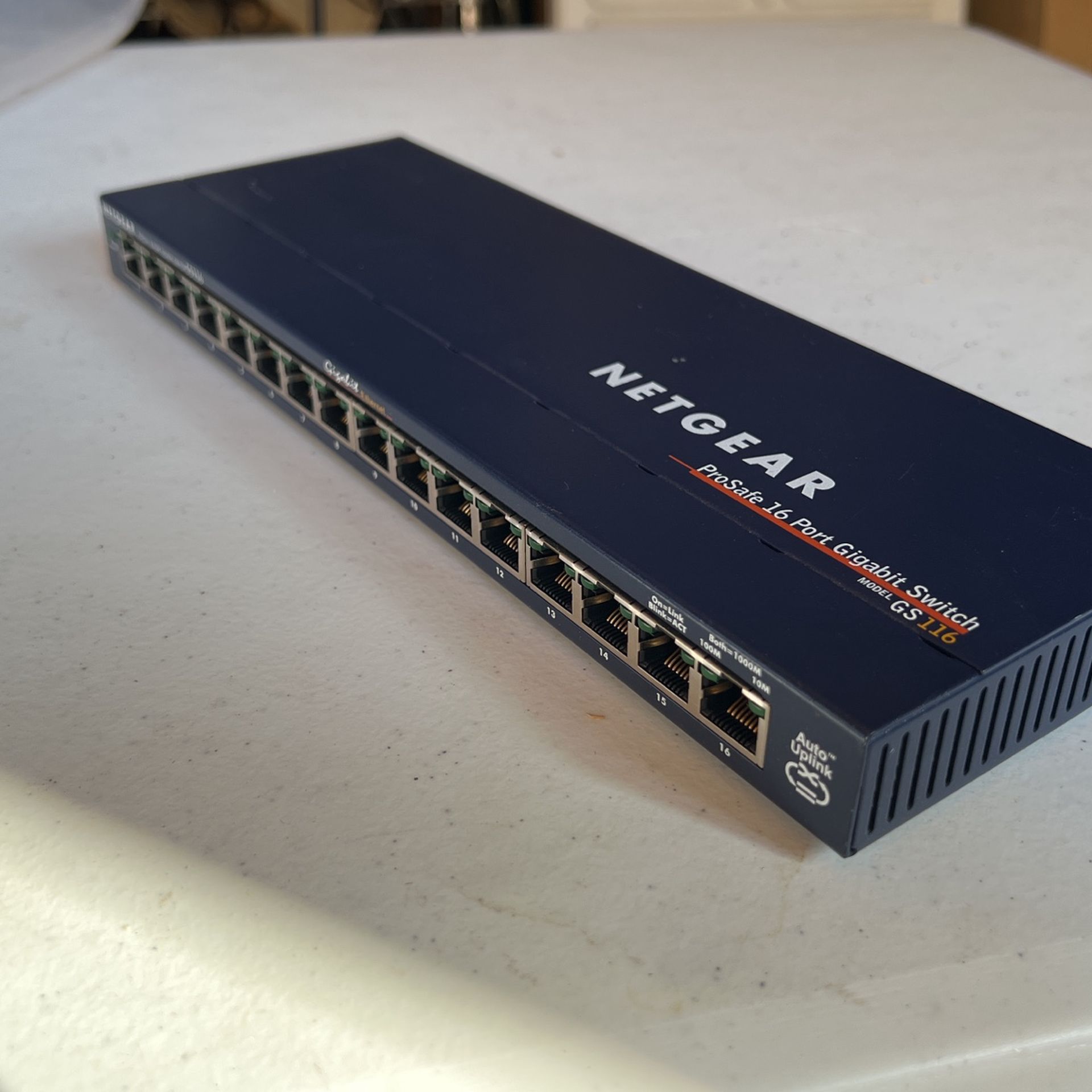 Netgear 16 Port Gigabit Unmanaged Switch Gs116