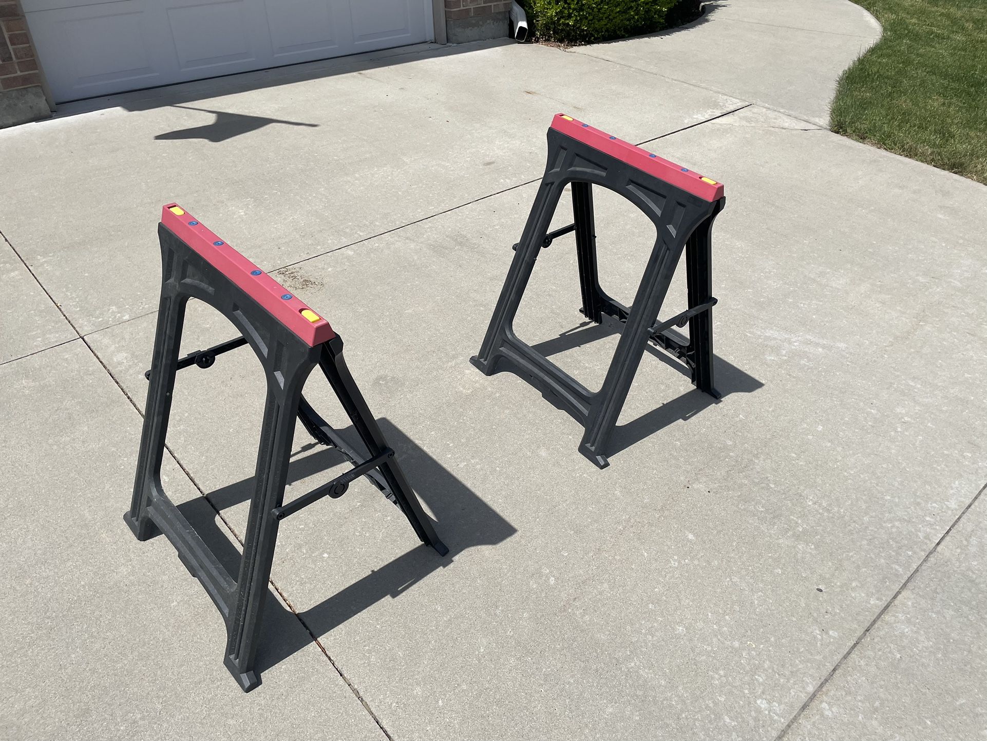 Set Of Sawhorses