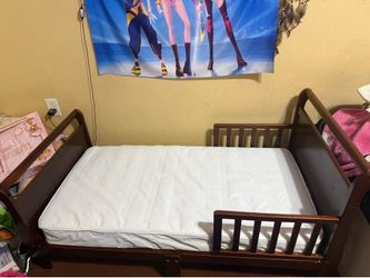 Toddler Bed with New Mattress