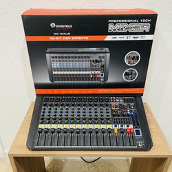12 Channel Passive Mixer With Bluetooth And 32 Sound Effects. Brand New!! 