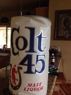 Colt 45 blow up can
