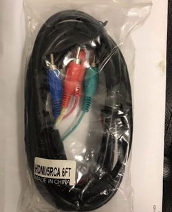 HDMI/5RCA. 6FT