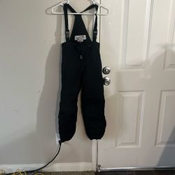 Black Snow Pants Kids Size 8 
