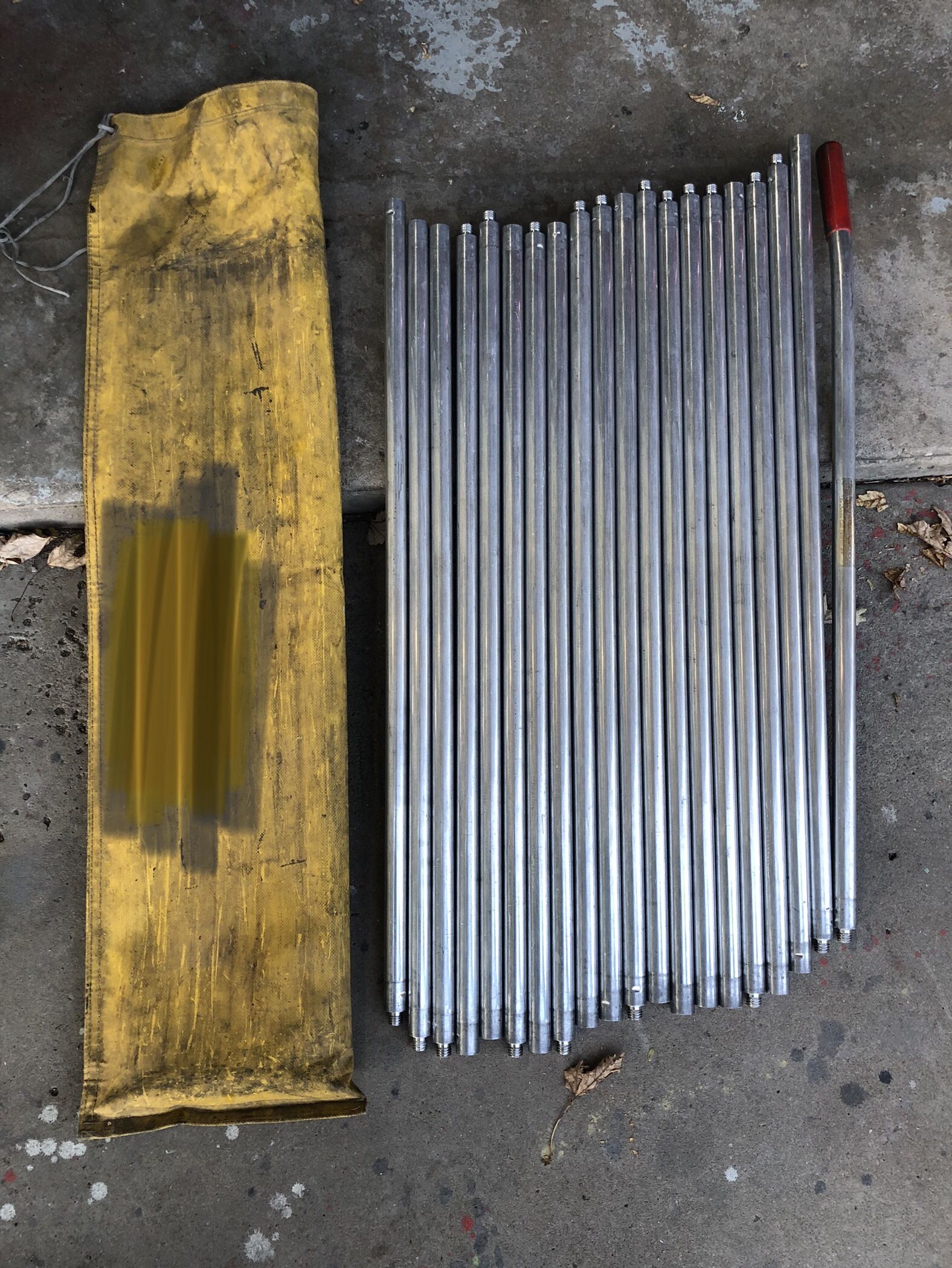 Music supply push pull rods