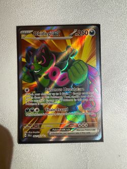 Pokémon Okidogi ex 082/064 Ultra Rare - Shrouded Fable