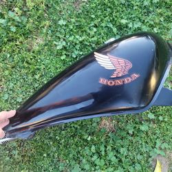 Honda motorcycle gas tank