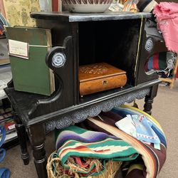 Carved Spanish Style Side Table