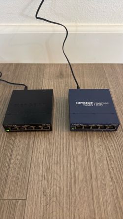 🌐 NETGEAR Gigabit Ethernet Switches – 2 Units