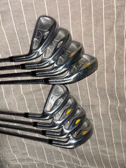 Complete TaylorMade Golf Set – R11S Driver, RAC Irons, Hybrids, Woods & R7 Stand Bag