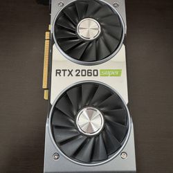 Nvidia Geforce RTX 2060 Super Founders Edition Graphics Card GPU – 8GB GDDR6