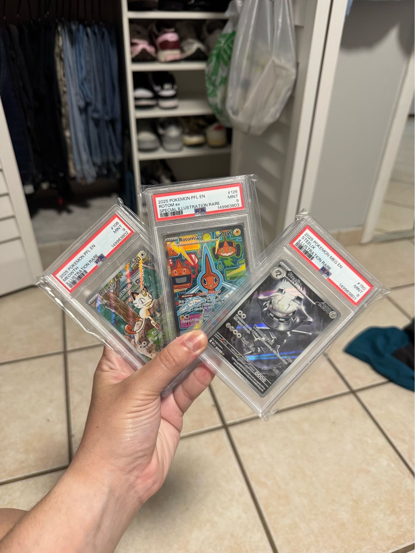PSA 9 slabs lot