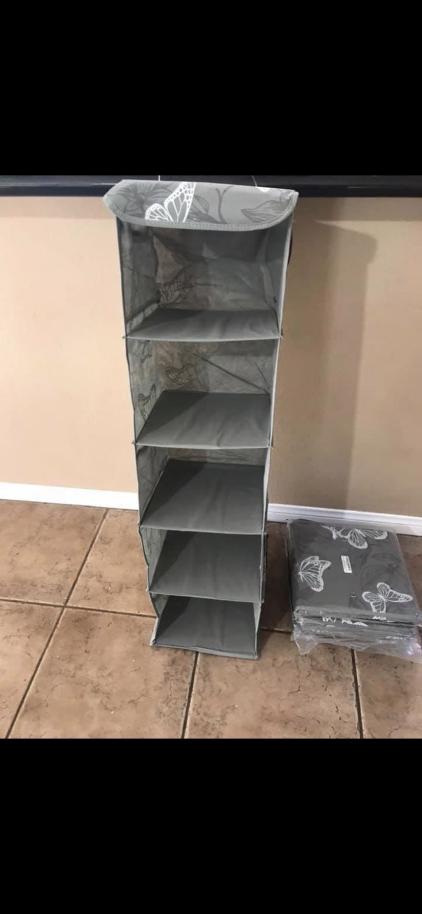 Closet organizer $5 each or two for $9 brand new