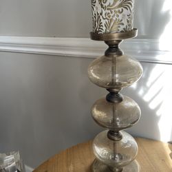 Candle Holder With Candle