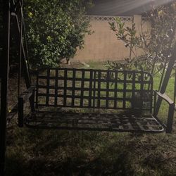 Outdoor Bench Swing