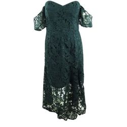 Cocktail Black Tie Lace High Low Dress