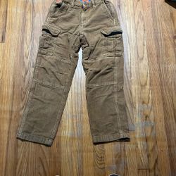 Taupe Corduroy Cargo Empyers 