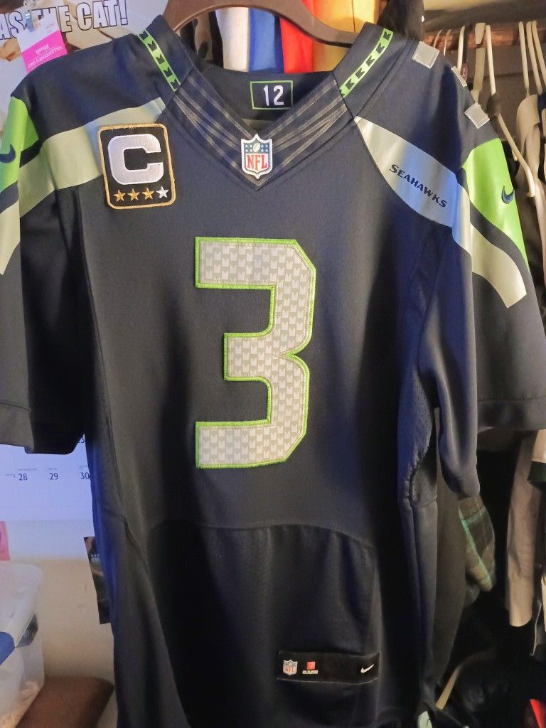 Nike Seattle Seahawks Russell Wilson Jersey