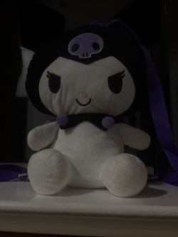 Sanrio Kuromi Backpack Plush 15 Inches Authentic Toy Gift Doll Hello Kitty New