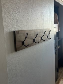 Towel rack coat hook