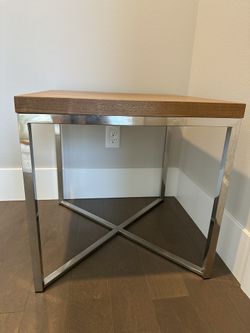 Wood Side Table