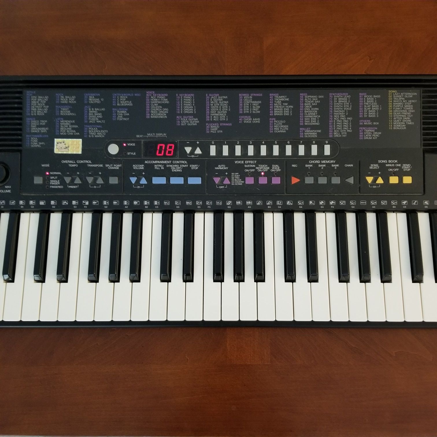 Yamaha PSR 210 Keyboard