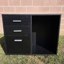 3 Drawer Mobile File Cabinet 