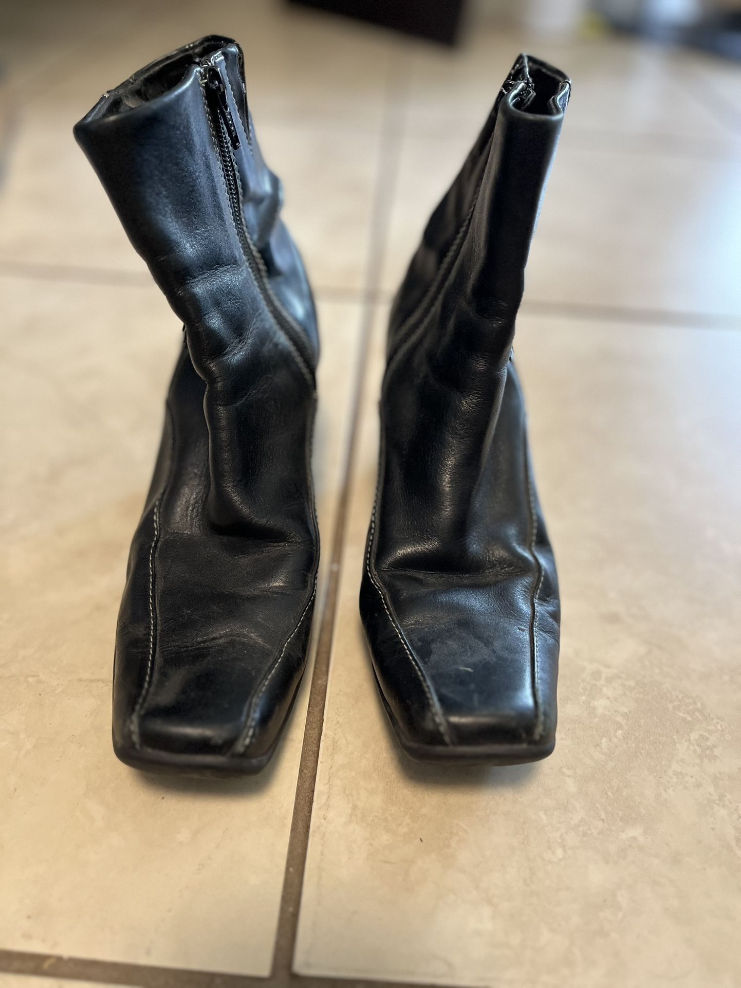 Black Designer Boots