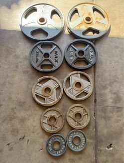 Olmypic weights (175lbs)