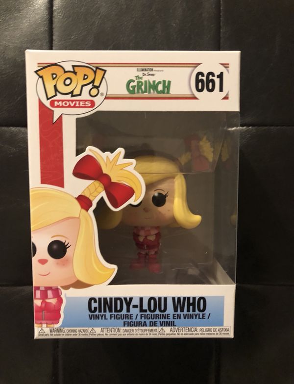 the grinch and cindy lou who funko pop