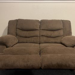 Furniture Set Recliner Couch and Love Seat