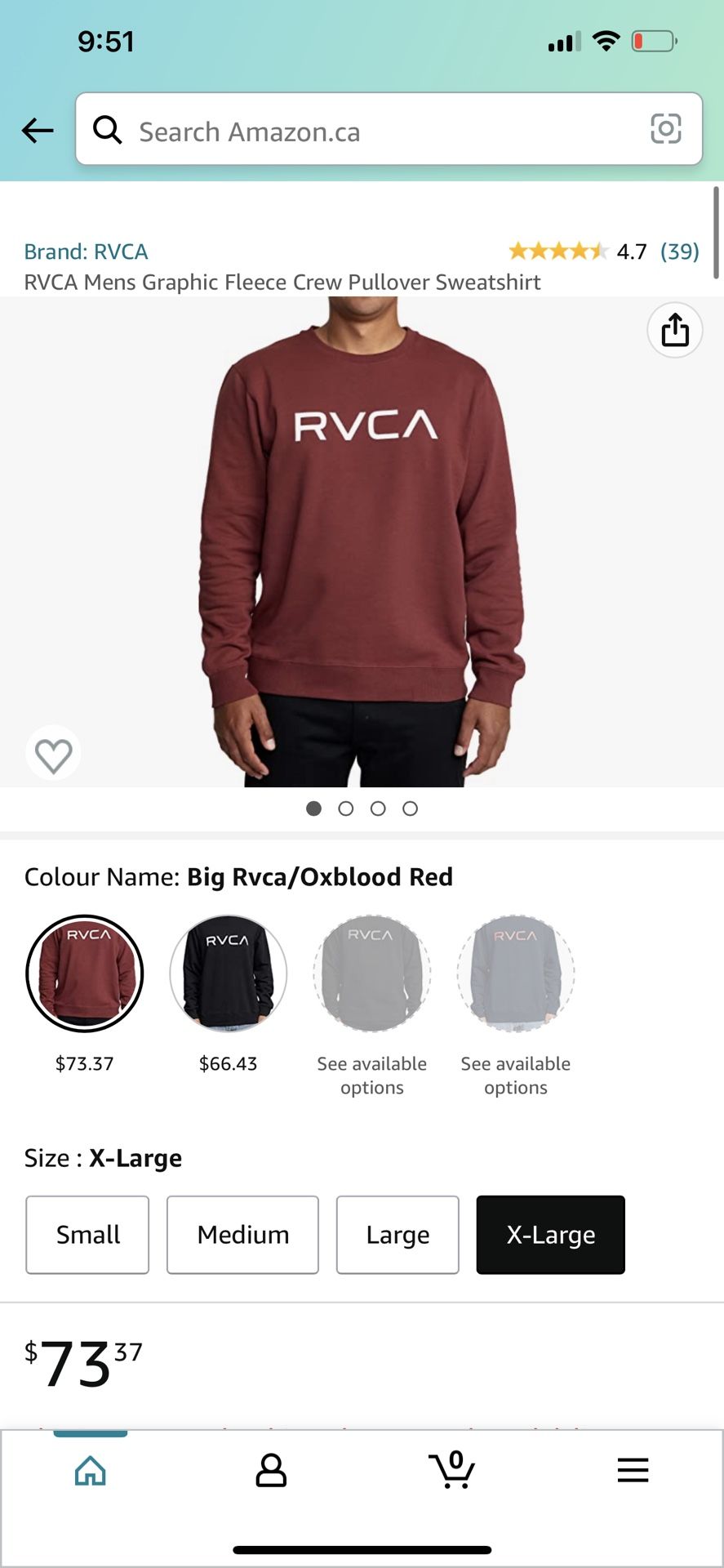 RVCA Sweatshirt