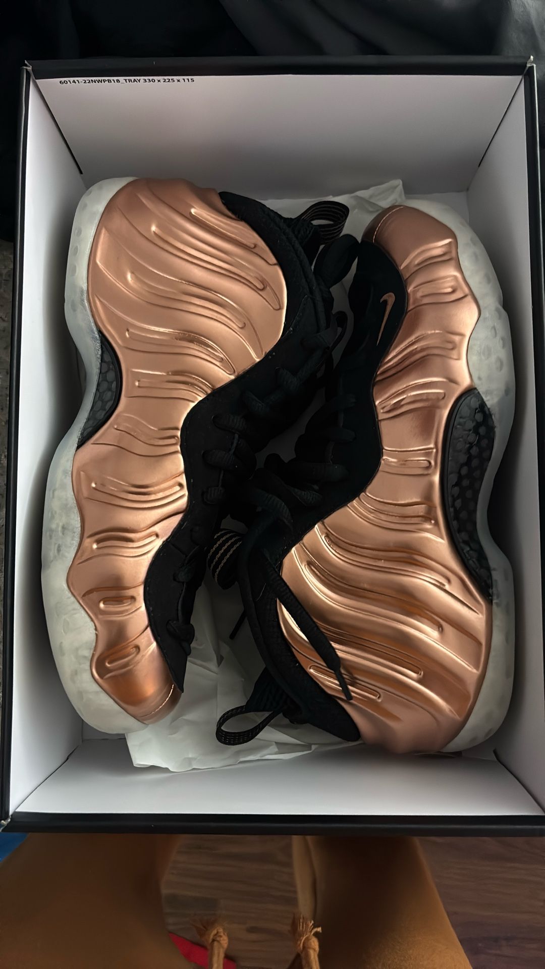 Nike Foamposite Copper
