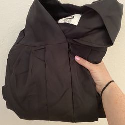 Black Graduation Gown 