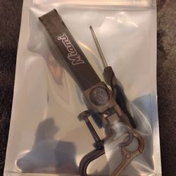 Black Miami  Keychain NEW 
