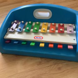 Little Tikes Vintage 1985 Keyboard Xylophone Tap A Tune Piano 