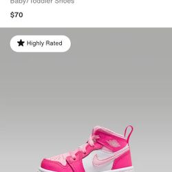 Jordan 1 Mid toddler 
Used
Size 9c